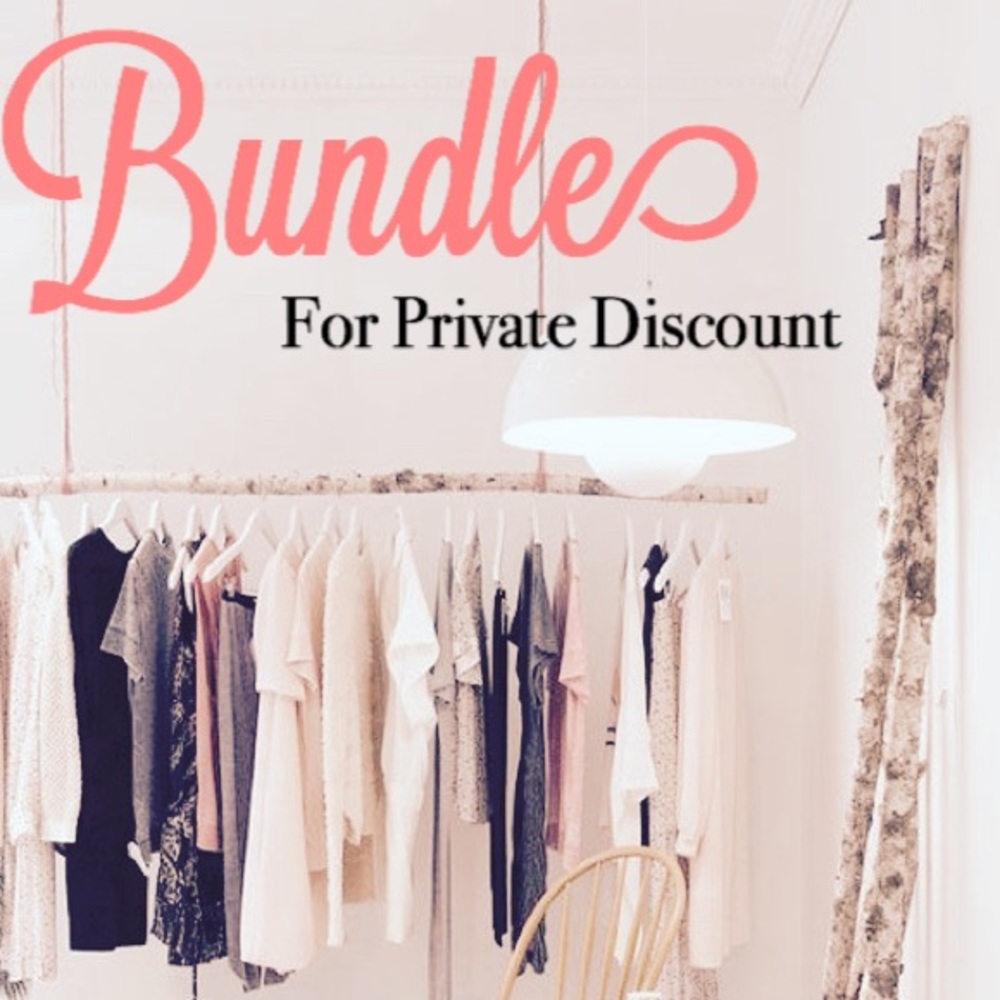 Bundle For Private Discount! 🌸